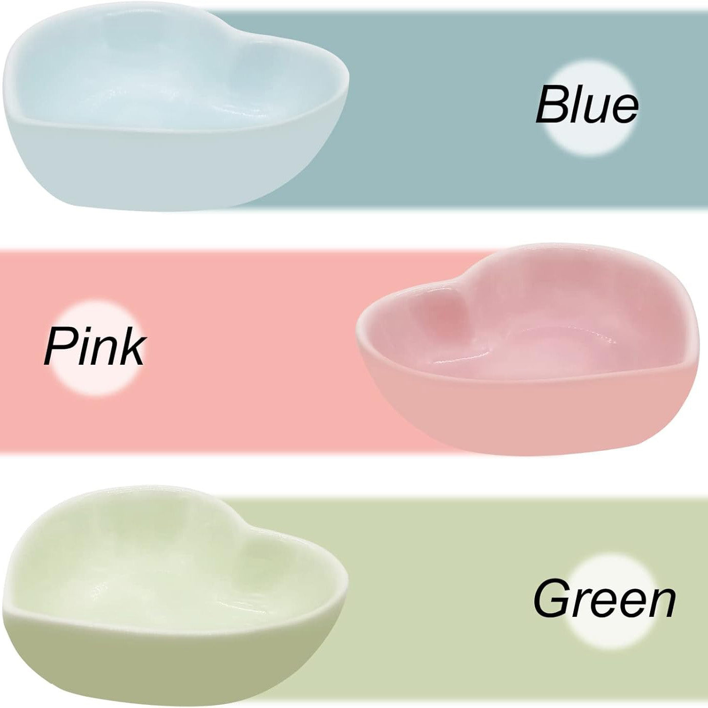 Multi-Pet Ceramic Bowl – Anti-Tip, Easy-to-Clean Food & Water Dish for Hamsters, Birds, Snakes, and Turtles