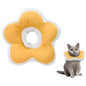 Adorable Flower Pet Cone – Soft, Splash-Resistant Recovery E-Collar for Post-Surgery Cats, Comfy Anti-Lick Neck Pillow, Donut-Style Collar for Kittens & Puppies, Perfect for Cute Photos