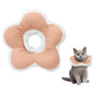 Adorable Flower Pet Cone – Soft, Splash-Resistant Recovery E-Collar for Post-Surgery Cats, Comfy Anti-Lick Neck Pillow, Donut-Style Collar for Kittens & Puppies, Perfect for Cute Photos